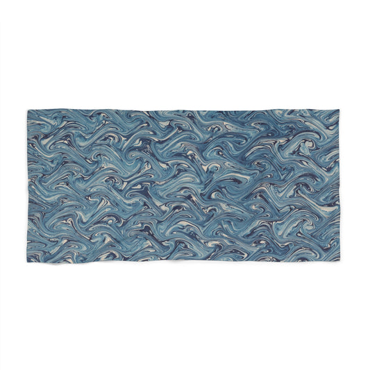 Wavy Beach Towel